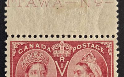 Cda #61 Fine+ Mint stamp NH 1897 Imprint $1 Jubilee $1250+