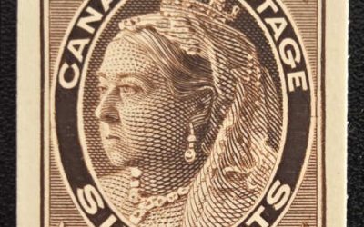 Canada #71P VF 1897 6c Plate Proof
