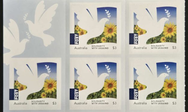 Australia VFNH 2024 Solidarity w/ Ukraine Booklet (only 1 available)*