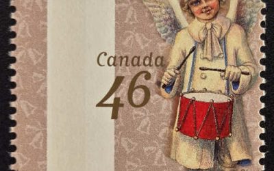 Canada #1815 Never Hinged 1999 46c Christmas Misperf