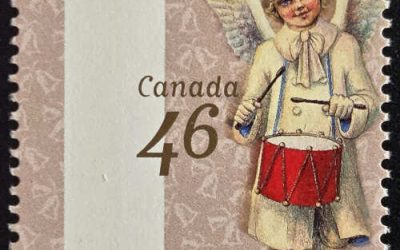 Canada #1815 Never Hinged 1999 46c Christmas Misperf