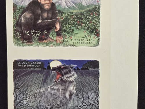 Canada #1292ii VFNH 1990 39c Folklore Imperf Pair, 20 known