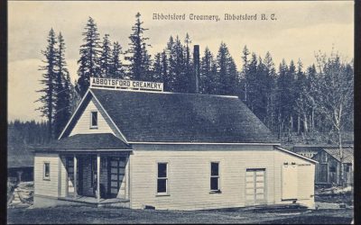 Abbotsford Creamery Unu Morris and Co./C. Summer Postcard