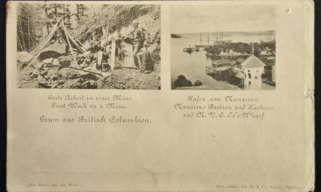 Victoria, B.C. 29 Sep 1899 bilingual Bastion & Mining Postcard