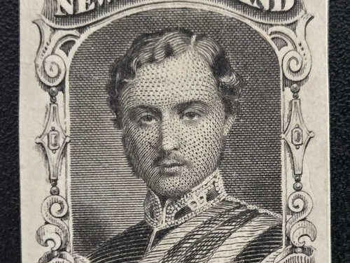 Newfoundland #27P VF 1870 10c Imprint Proof