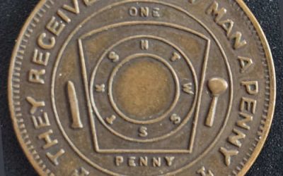 Vancouver, B.C. Chapter 23 Masonic Penny