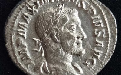 Maximinus I AD 235-238 2.86gm Silver Denarius