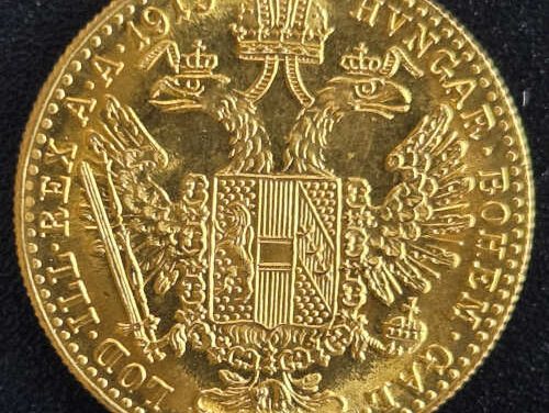 Austria Proof 1915 Franz Joseph Trade Gold Ducat .1107oz AGW