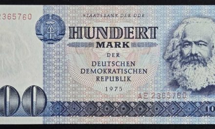 East Germany Unc 1975 Marx 100 Mark banknote