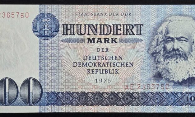 East Germany Unc 1975 Marx 100 Mark banknote
