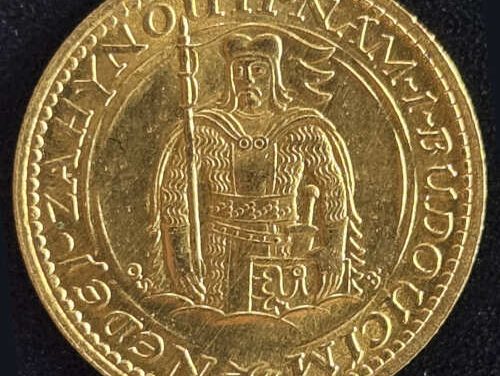 Czechoslovakia BU 1923 Duke Wenceslas Trade Gold Ducat .1106oz