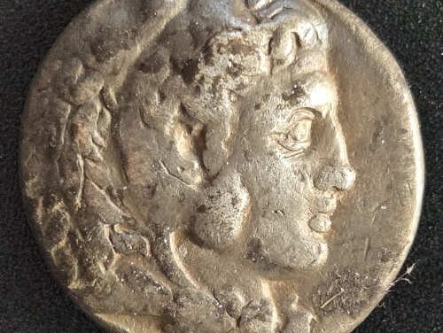 Alexander the Great 336-323 BC 16.96gn Silver Tetradrachm
