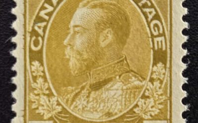 Canada #113 VFNH 1913 7c Wet Printing Admiral