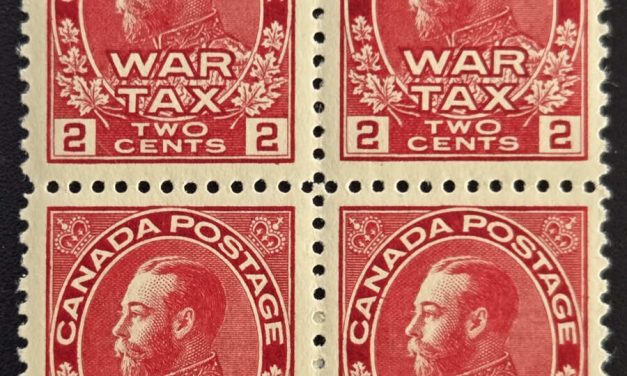 Canada #MR2 VF Mint 2 Never Hinged 1915 2c War Tax Blk (4)