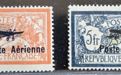 France #C1-2 Mint Airmail duo