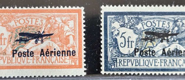 France #C1-2 Mint Airmail duo