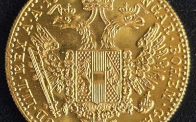 Austria Proof 1915 Franz Joseph Trade Gold Ducat .1107oz AGW