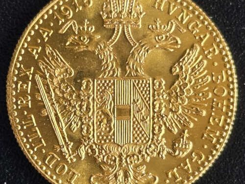 Austria Proof 1915 Franz Joseph Trade Gold Ducat .1107oz AGW