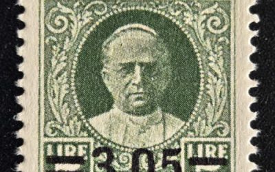 Vatican City #39 VF LH 1934 Surcharge