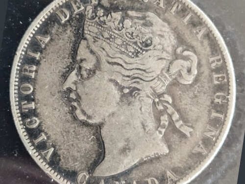Canada ICCS F15 1901 QV Silver 50 Cents