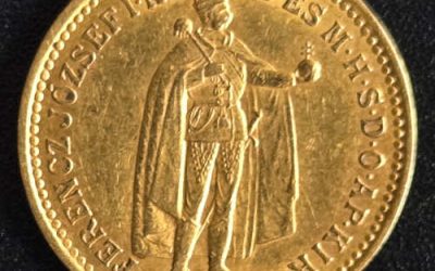 Hungary XF 1904KB Franz Joseph Gold 10 Korona .098oz AGW