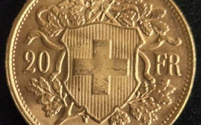 Switzerland BU 1949B Gold 20 Francs .1867os AGW