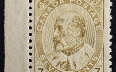 Canada #92 Fine Never Hinged 1903 7c Shade