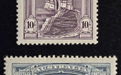 Australia #178S-179S Mint 1938 High Value Specimen duo