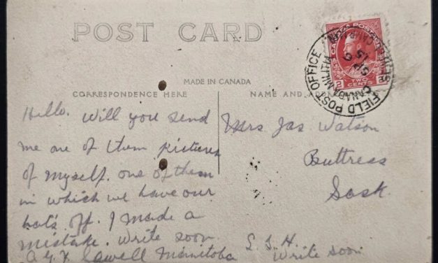 Lord Strathcona Horse 6 Sp 1915 2c FPO Cda Militia Sewell Camp card