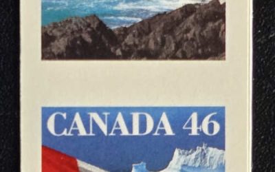 Canada #1698b VFNH 1998 46c Imperforate Pair