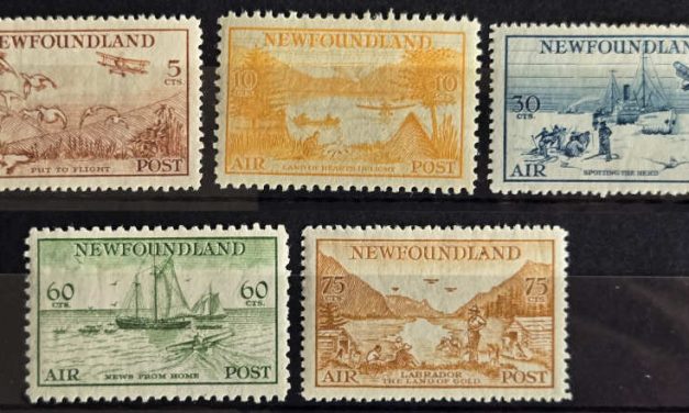 Newfoundland #C13-C17 VF Mint 1933 Labrador Airmail Set (5)