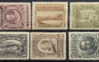 Newfoundland #98-103 Fine+ Mint 1911 Guy Set (6)