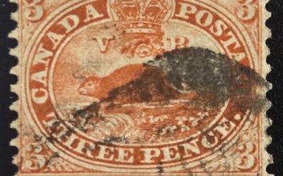 Canada #12 Fine Used 1859 3d Perf 11.75, 2023 Gratton Cert