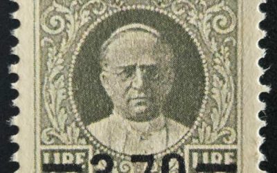 Vatican City #40 VF LH 1934 3.70L on 10L high value