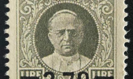 Vatican City #40 VF LH 1934 3.70L on 10L high value