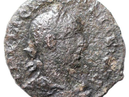 Volusian AD251 Alexandria, Troas 6.2gm AE20 w/ Horse etc