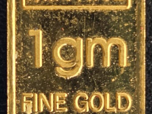 Sunshine Mint .9999 fine 1gm Gold