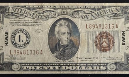 U.S.A./Hawaii 1934 Bank of San Francisco $20 Banknote