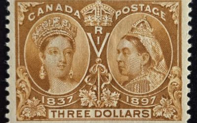 Canada #63 VF Mint HR 1897 $3 Jubilee
