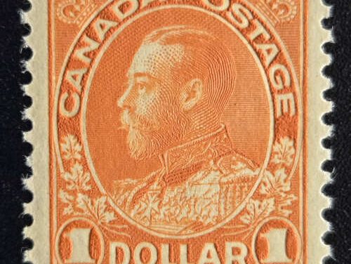 Canada #122 VFNH 1925 $1 Admiral