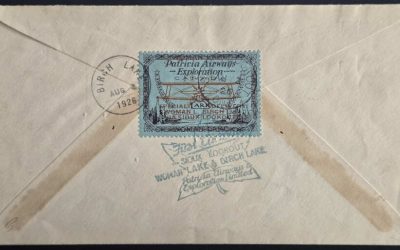 Patricia Airways #CL18 2 Aug 1926 52c Small v Flight Cover (2)