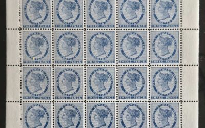 Prince Edward Island #6 Fine+ Mint 26 NH 3d Blue Sheet incl vars (30)