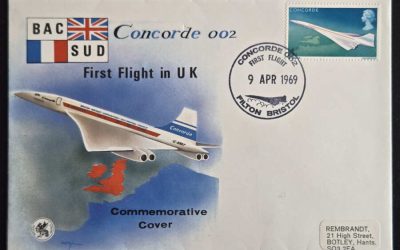 Concorde 9 Apr 1969 4d cacheted FFC