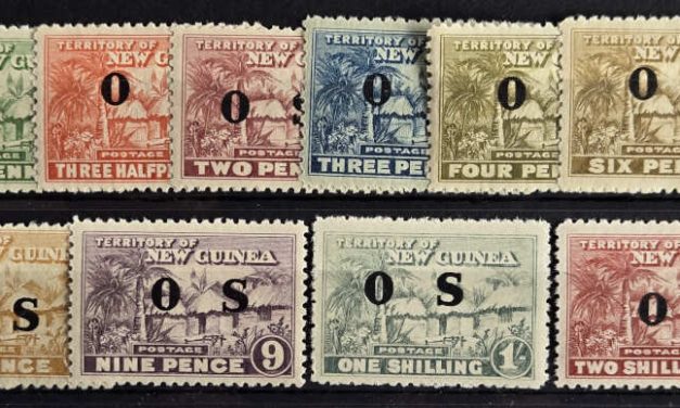 New Guinea #O1-O9 F/VF Mint 1925/29 Set (10)