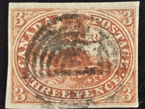 Canada #4d F/VF Used 3d Thin Paper, 2021 Greene Cert