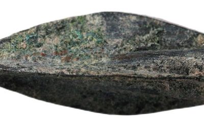 Ancient Roman 28mm 2.3gm Bronze Arrowhead