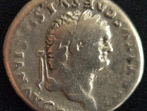 Titus AD 79-81 3.18gm Silver Denarius