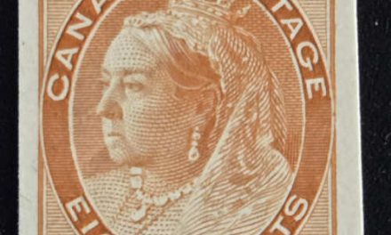 Canada #82P VF 1898 8c Orange Plate Proof