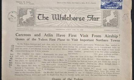 Yukon Airways #CL42i 15 Apr 1928 25c Newspaper First Flight