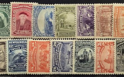 Newfoundland #61-74 Fine+ Mint 1897 Discovery Set (14)